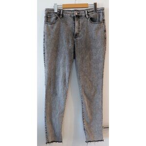 Reitmans Signature Soft Skinny Ankle Jeggings – Grey Acid Wash 32